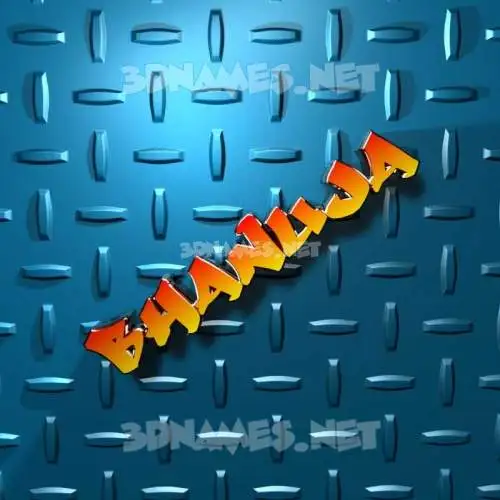 bhanuja in Grid Style style - 3D name wallpaper bhanuja in Grid Style style - 3D name wallpaper