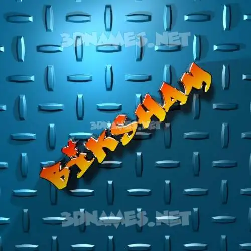 biksham in Grid Style style - 3D name wallpaper biksham in Grid Style style - 3D name wallpaper