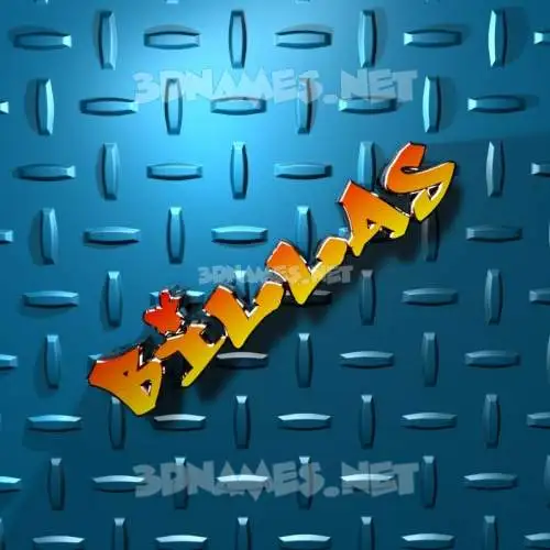 billas in Grid Style style - 3D name wallpaper billas in Grid Style style - 3D name wallpaper