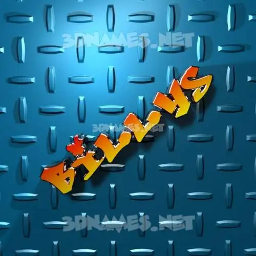 billys in Grid Style style - 3D name wallpaper billys in Grid Style style - 3D name wallpaper