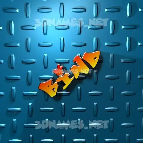 bind in Grid Style style - 3D name wallpaper bind in Grid Style style - 3D name wallpaper