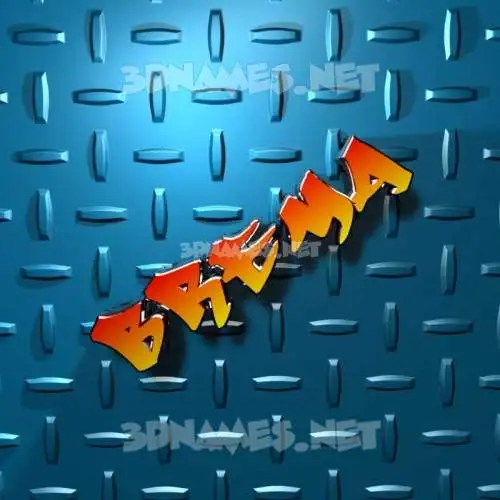 brema in Grid Style style - 3D name wallpaper brema in Grid Style style - 3D name wallpaper