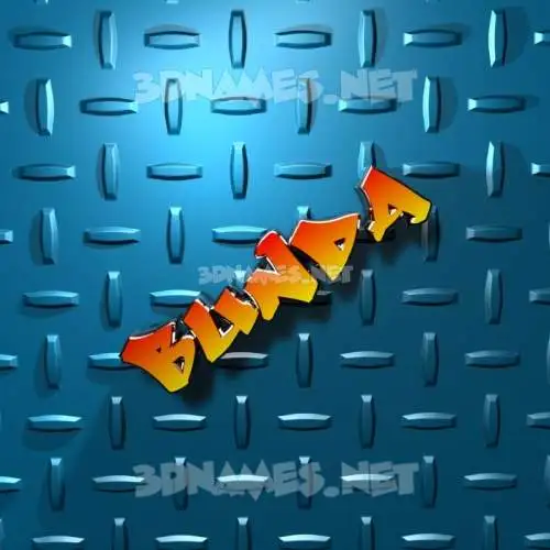 bunda in Grid Style style - 3D name wallpaper bunda in Grid Style style - 3D name wallpaper