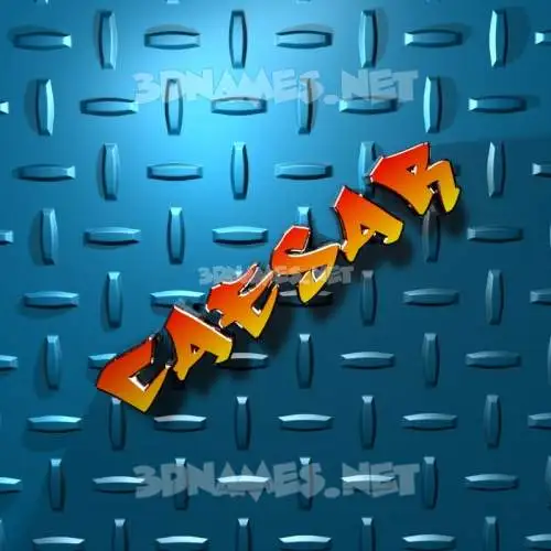 caesar in Grid Style style - 3D name wallpaper