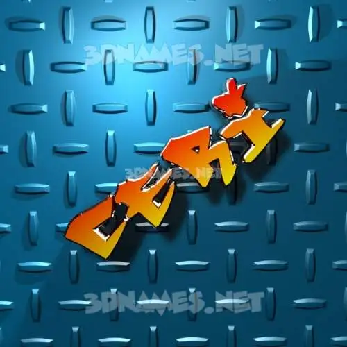 ceri in Grid Style style - 3D name wallpaper