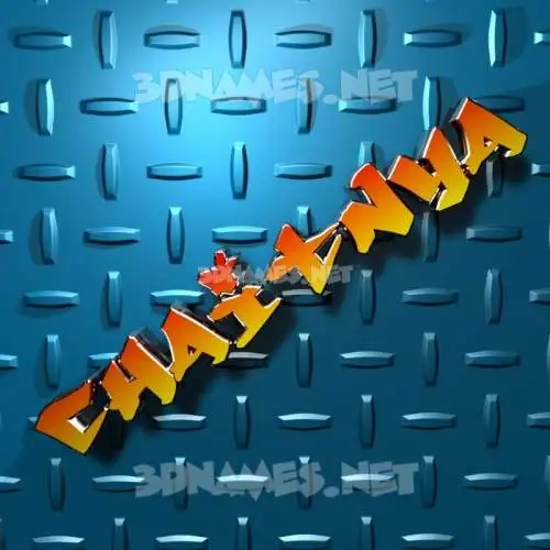 chaitnya in Grid Style style - 3D name wallpaper