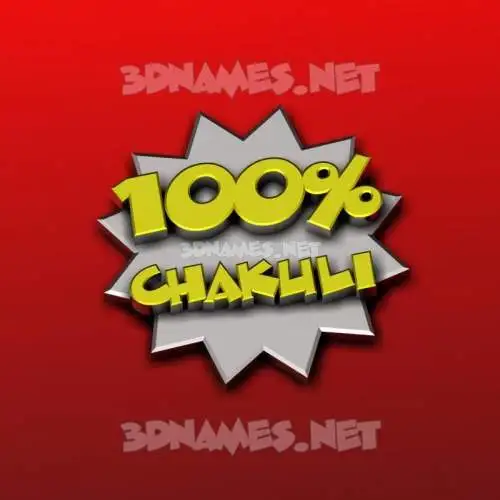 chakuli in Grid Style style - 3D name wallpaper chakuli in Grid Style style - 3D name wallpaper