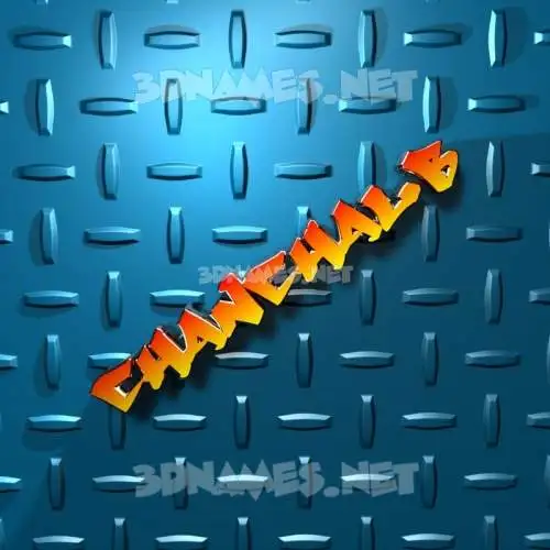 chanchalb in Grid Style style - 3D name wallpaper