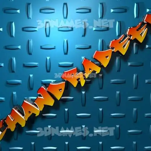 chandradeep in Grid Style style - 3D name wallpaper