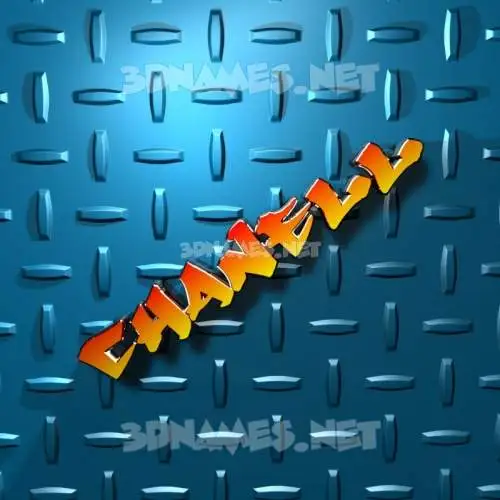 chanell in Grid Style style - 3D name wallpaper chanell in Grid Style style - 3D name wallpaper