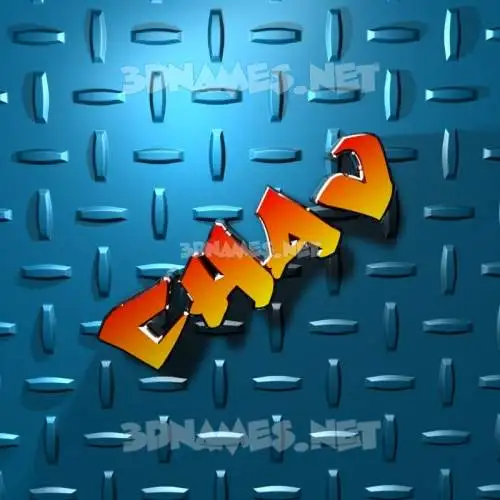 chav in Grid Style style - 3D name wallpaper chav in Grid Style style - 3D name wallpaper