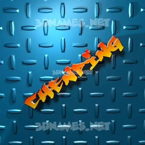 chenping in Grid Style style - 3D name wallpaper