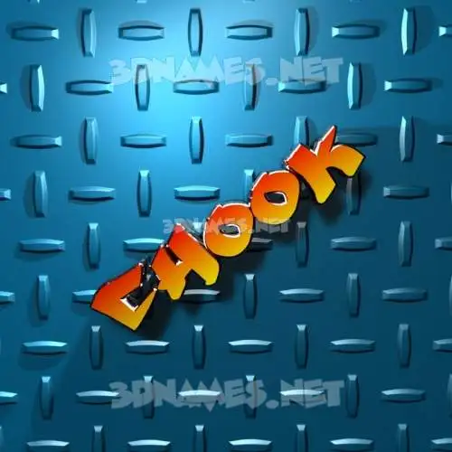 chook in Grid Style style - 3D name wallpaper chook in Grid Style style - 3D name wallpaper
