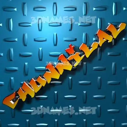 chunnilal in Grid Style style - 3D name wallpaper
