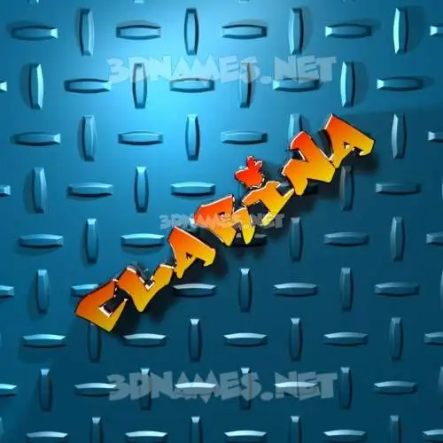 clarina in Grid Style style - 3D name wallpaper clarina in Grid Style style - 3D name wallpaper