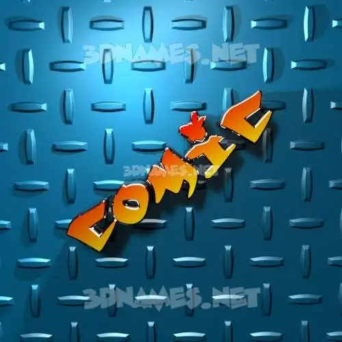 comic in Grid Style style - 3D name wallpaper comic in Grid Style style - 3D name wallpaper