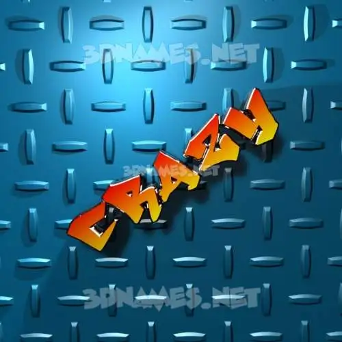 crazy in Grid Style style - 3D name wallpaper crazy in Grid Style style - 3D name wallpaper
