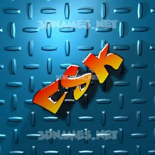 csk in Grid Style style - 3D name wallpaper