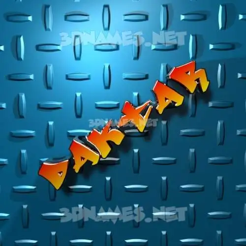 daktar in Grid Style style - 3D name wallpaper daktar in Grid Style style - 3D name wallpaper