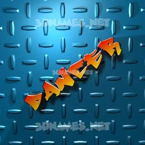 dancer in Grid Style style - 3D name wallpaper dancer in Grid Style style - 3D name wallpaper