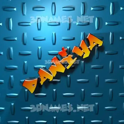 daniya in Grid Style style - 3D name wallpaper daniya in Grid Style style - 3D name wallpaper