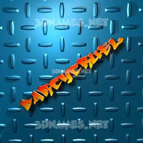 darcycruel in Grid Style style - 3D name wallpaper