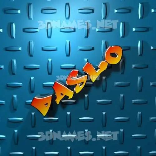 daslo in Grid Style style - 3D name wallpaper daslo in Grid Style style - 3D name wallpaper