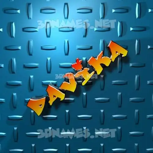 davika in Grid Style style - 3D name wallpaper davika in Grid Style style - 3D name wallpaper