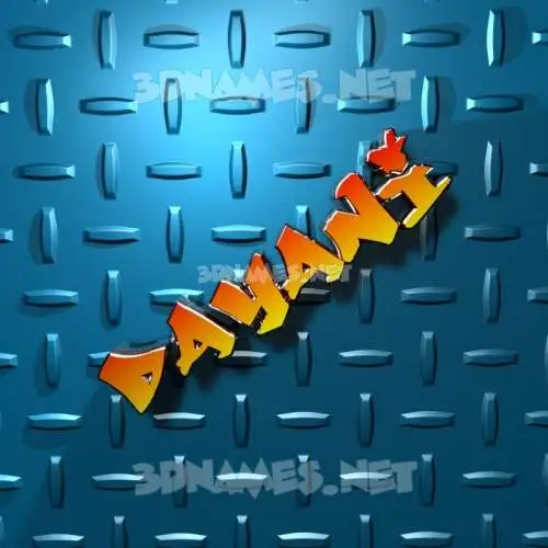 dayani in Grid Style style - 3D name wallpaper dayani in Grid Style style - 3D name wallpaper