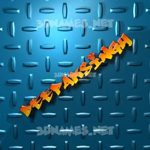 deepaksingh in Grid Style style - 3D name wallpaper