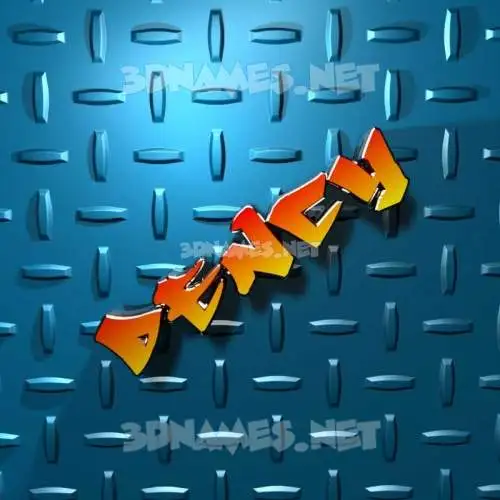 dency in Grid Style style - 3D name wallpaper dency in Grid Style style - 3D name wallpaper