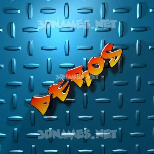deros in Grid Style style - 3D name wallpaper deros in Grid Style style - 3D name wallpaper