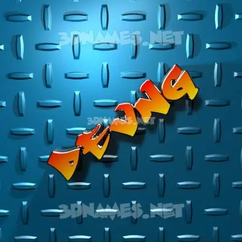 devng in Grid Style style - 3D name wallpaper