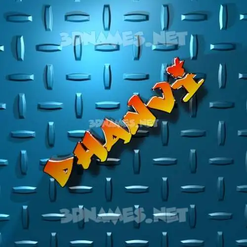 dhanvi in Grid Style style - 3D name wallpaper dhanvi in Grid Style style - 3D name wallpaper