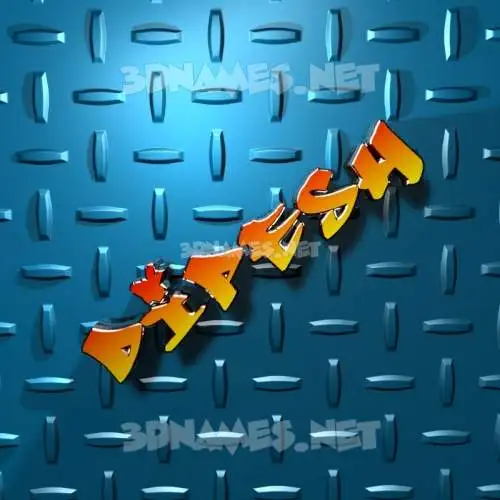 dipesh in Grid Style style - 3D name wallpaper