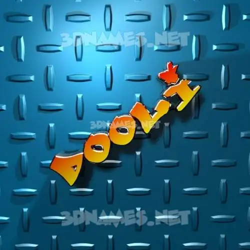 dooli in Grid Style style - 3D name wallpaper dooli in Grid Style style - 3D name wallpaper