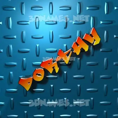 dorthy in Grid Style style - 3D name wallpaper dorthy in Grid Style style - 3D name wallpaper