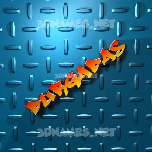 durgadas in Grid Style style - 3D name wallpaper