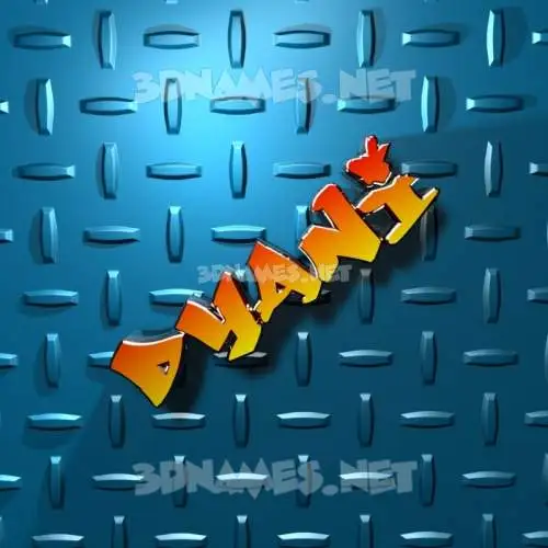dyani in Grid Style style - 3D name wallpaper dyani in Grid Style style - 3D name wallpaper