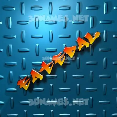 eatedal in Grid Style style - 3D name wallpaper