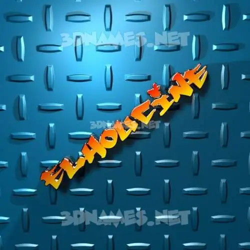 elhoucine in Grid Style style - 3D name wallpaper elhoucine in Grid Style style - 3D name wallpaper