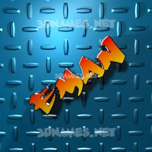 eman in Grid Style style - 3D name wallpaper