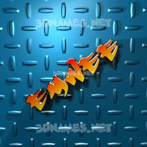 emwee in Grid Style style - 3D name wallpaper