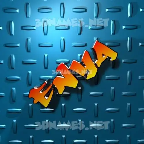 enya in Grid Style style - 3D name wallpaper