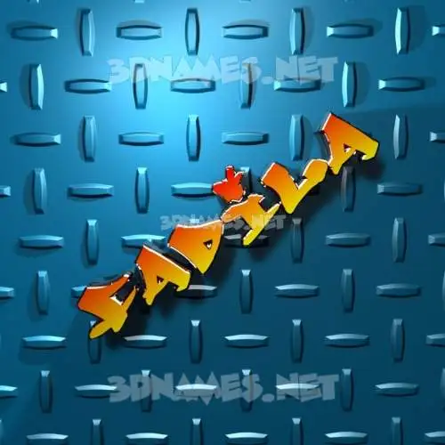 fadila in Grid Style style - 3D name wallpaper fadila in Grid Style style - 3D name wallpaper