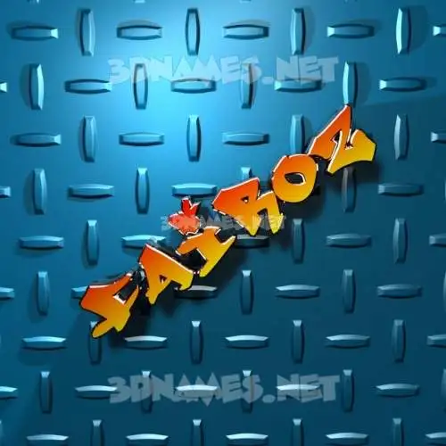 fairoz in Grid Style style - 3D name wallpaper fairoz in Grid Style style - 3D name wallpaper
