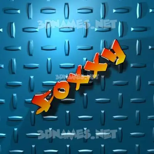 foxxy in Grid Style style - 3D name wallpaper foxxy in Grid Style style - 3D name wallpaper
