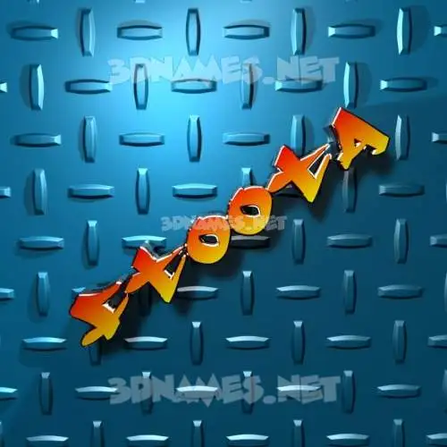 ftoota in Grid Style style - 3D name wallpaper