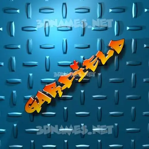 garfield in Grid Style style - 3D name wallpaper garfield in Grid Style style - 3D name wallpaper