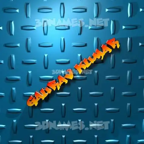 gaurav kumar in Grid Style style - 3D name wallpaper
